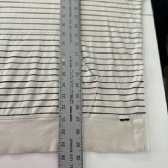 Butgood Women's Color Block Hoodie Long Sleeve Shirt SZ XL Gray/Black/Cream - Picture 7 of 8